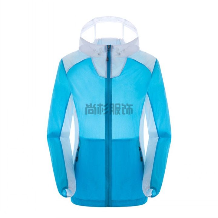 女款兩色拼接皮膚風(fēng)衣4色可選(圖4)